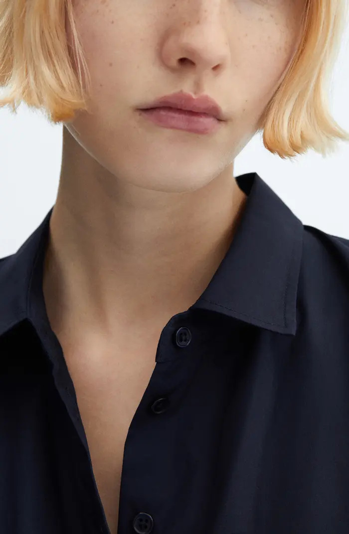 Cap Sleeve Shirtdress | Nordstrom