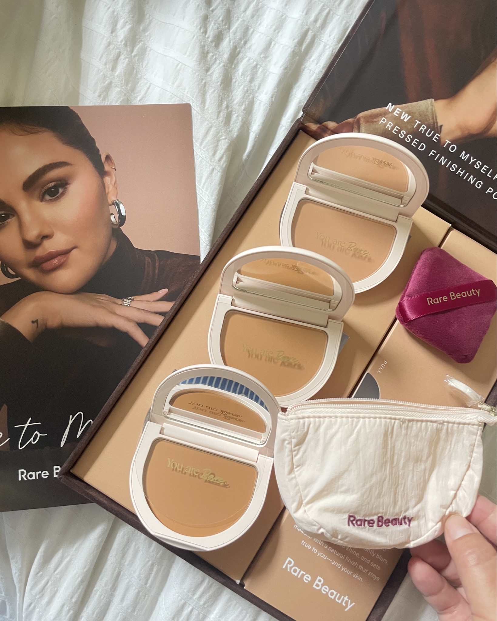 Rare Beauty released their new tinted pressed finishing powders. Such a natural finish. Buildable coverage. Very easy to apply and perfect for on the go quick make-up looks. 🙌🏽 Also talc free! 

#LTKPlusSize #LTKStyleTip #LTKBeauty