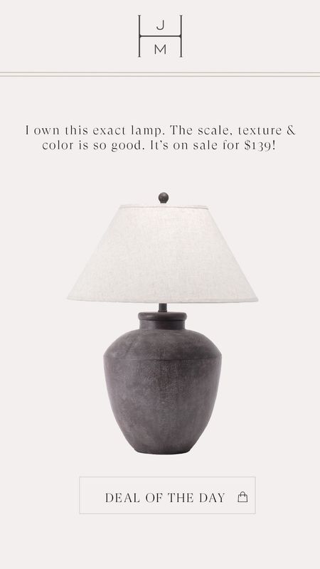Such a good deal on this lamp! 

#LTKFind #LTKhome #LTKsalealert