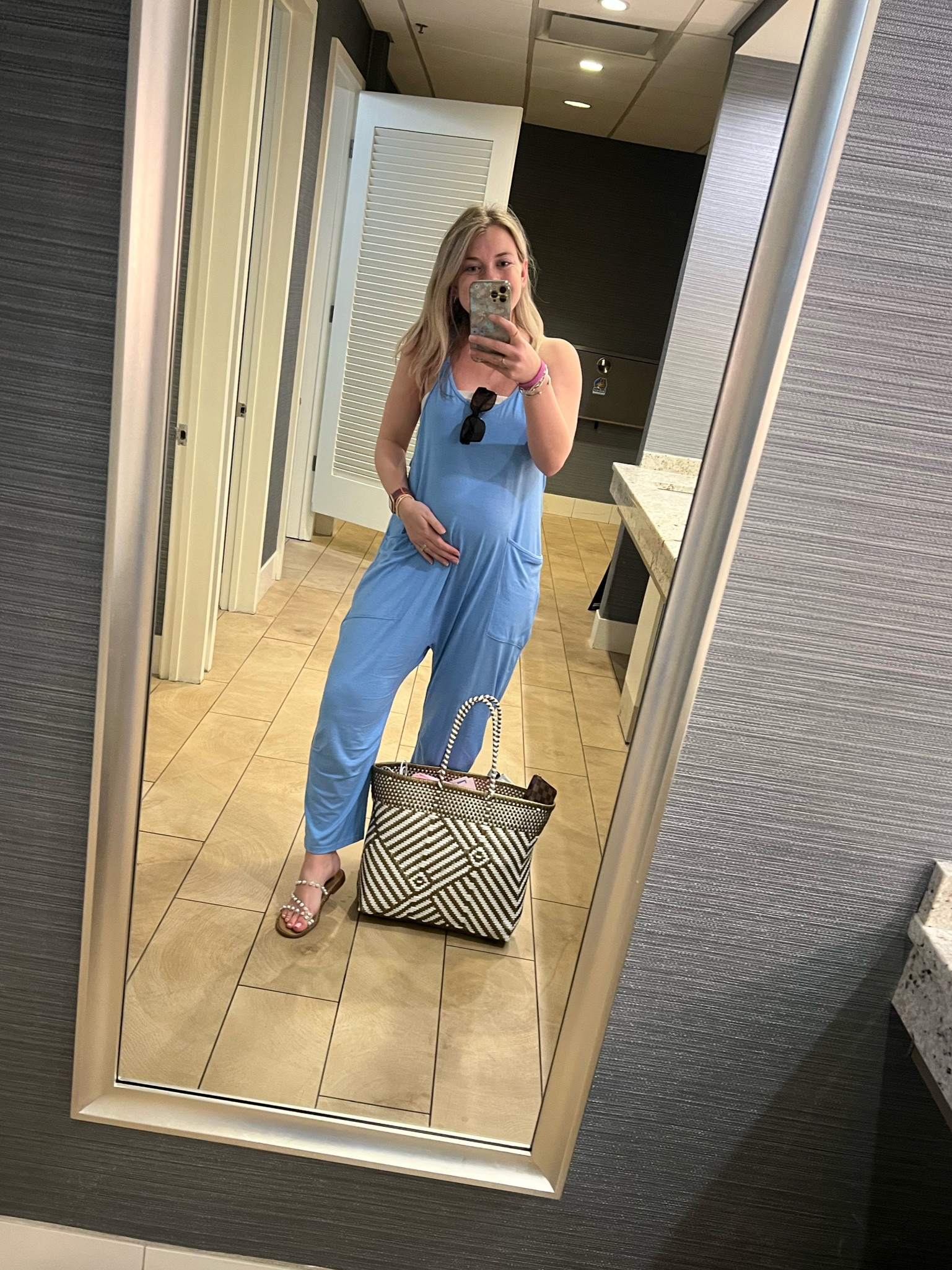 Travel day outfit - this jumpsuit is EVERYTHING!! I have it in 4 colors now and will definitely be getting more. Perfect for the growing bump or not!!
Linked my exact tote and others! Best bags ever for summer. 

Bump friendly 
Travel outfit
Amazon find
Cozy outfit 
Maternity outfit
Beach outfit 

#LTKfindsunder50 #LTKtravel #LTKbump