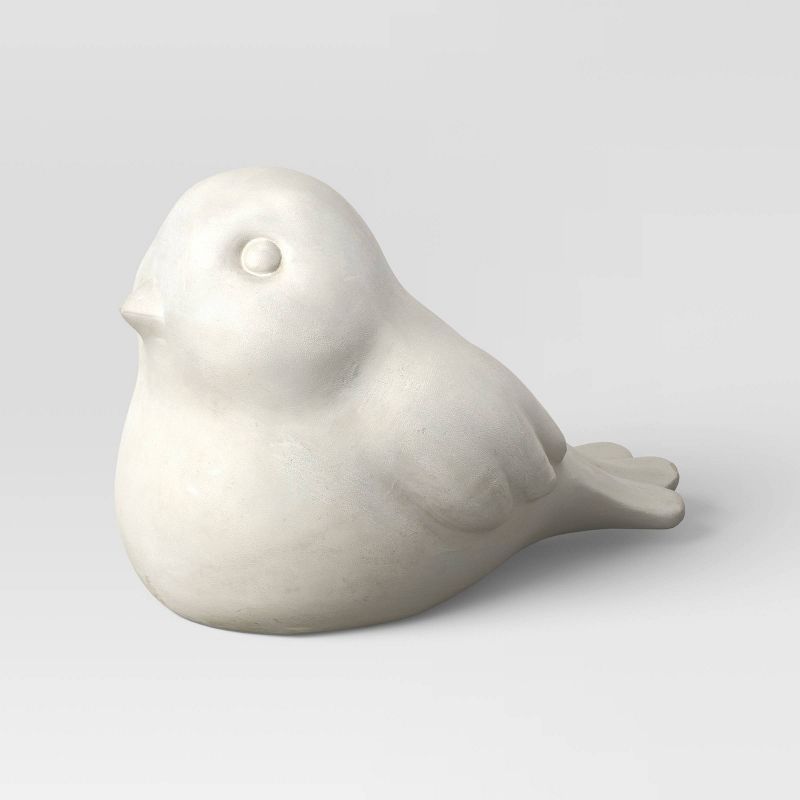 5.75" Concrete Bird Outdoor Figurine Gray - Smith & Hawken™ | Target