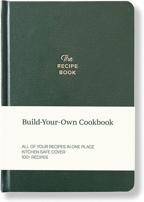 Kunitsa Co. Recipe Notebook - Keepsake Gift, Hardcover Blank Recipe Book to Write In Your Own Rec... | Amazon (US)