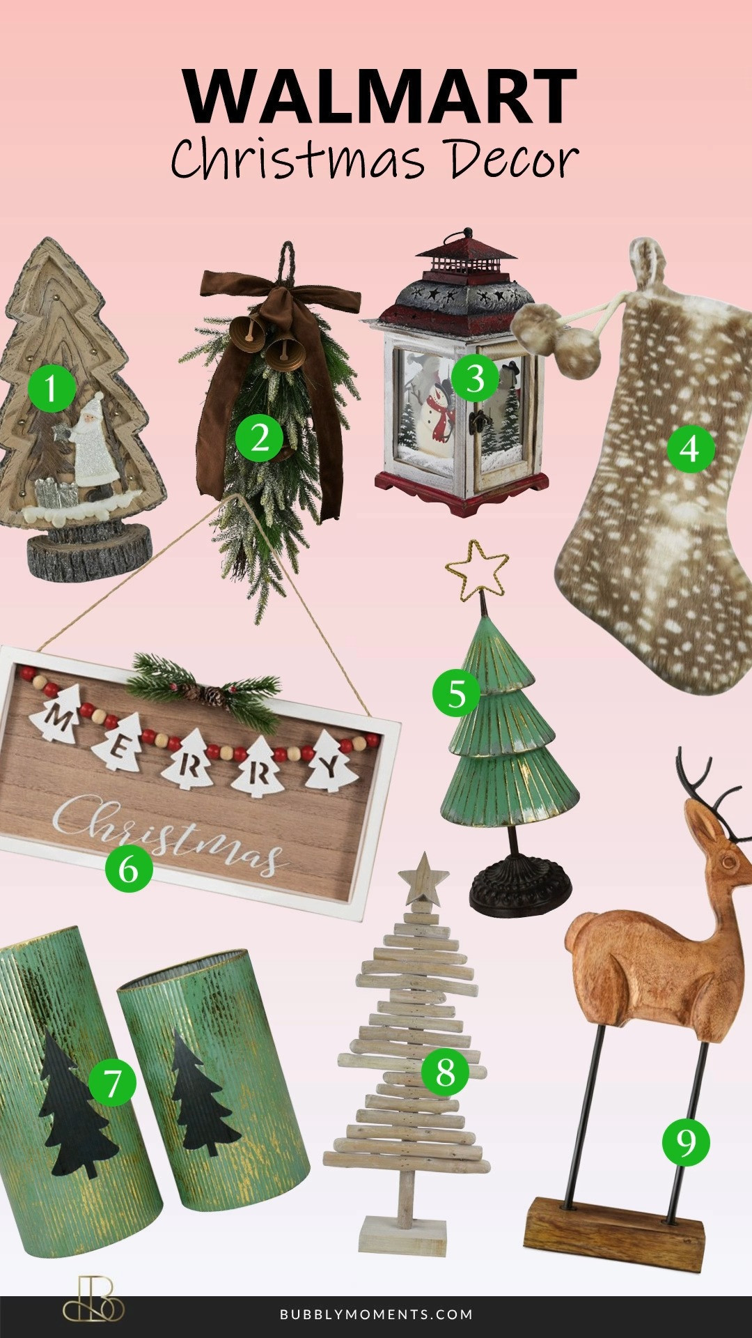 Transform your home into a cozy Christmas wonderland with these beautiful holiday décor finds from Walmart! 🎄✨ Whether you’re refreshing your living room, adding festive touches to the dining area, or creating a magical entryway, these pieces will help you set the perfect holiday vibe. I love how easy it is to mix and match styles—classic red and green, neutral winter whites, modern glam, or rustic farmhouse. From ornaments and garlands to wreaths, tabletop accents, and holiday lighting, these picks make decorating so fun and effortless. If you’re looking for inspiration for your tree, mantel, or shelves, save this post to come back to when you’re ready to style your space. 🎁✨
#LTKHome #LTKHoliday #LTKStyleTip #ChristmasDecor #HolidayHomeDecor #ChristmasInspo #HolidayInspiration #ChristmasStyle #FestiveFinds #HolidayHome #WalmartFinds #WalmartHome #ChristmasVibes #HolidayAesthetic #WinterDecor #HomeDecorInspo #HolidaySeason #DeckTheHalls #ChristmasMagic #CozyHomeDecor 

 