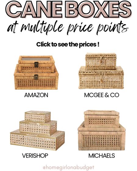 Decorative boxes, console table styling, console table decor, shelf styling, shelf decor, coffee table styling, coffee table decor, mcgee and co, amazon home decor, coastal modern, coastal decor, Rattan display box, cane display box, stacked cane boxes, stacked rattan boxes, cane storage boxes, rattan storage boxes, Feb 23

#LTKhome #LTKstyletip #LTKFind