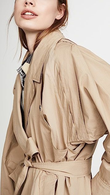 Gabriette Pleated Coat | Shopbop