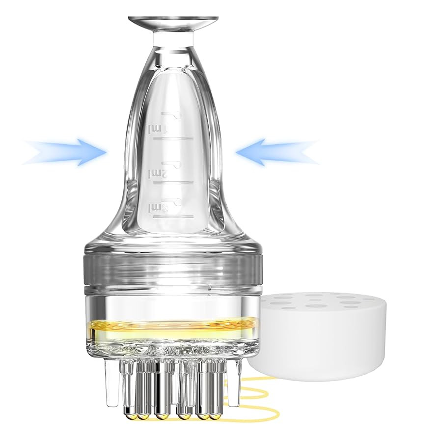 Minoxidil Applicator, Quick Efficient Apply No Messy Hair Serum Applicator Small Minoxidil Applic... | Amazon (US)