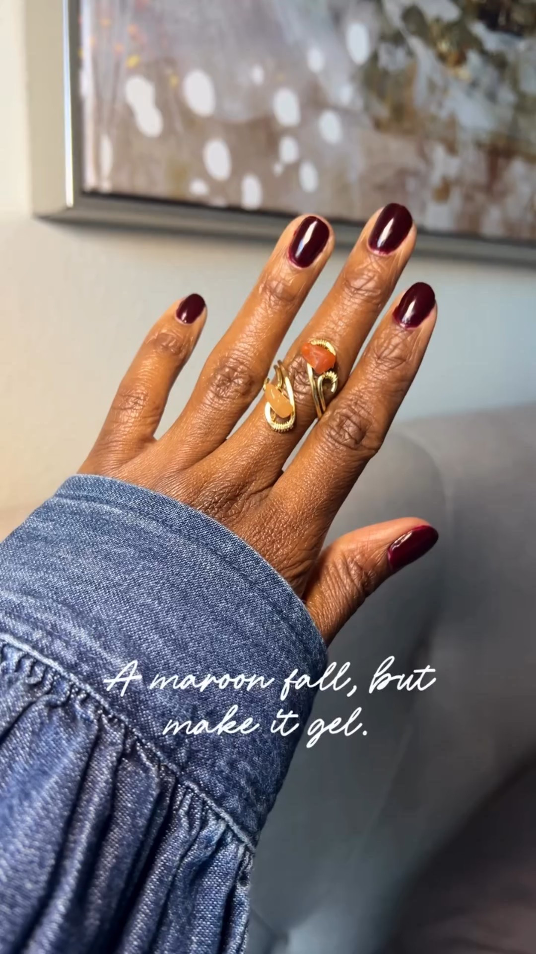 I haven’t painted my nails in a long time, and I’m so glad I went with @sally_hansen gel! The finished look is perfection! 

Shop this post and more in my @shopltk.

#nails Diynails #paintednails #pinterestnails #fallnails🍁🍂
