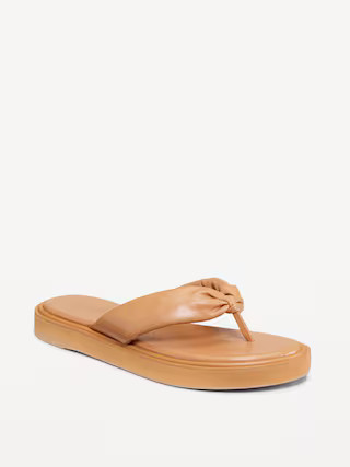 Thong Platform Sandals | Old Navy (US)
