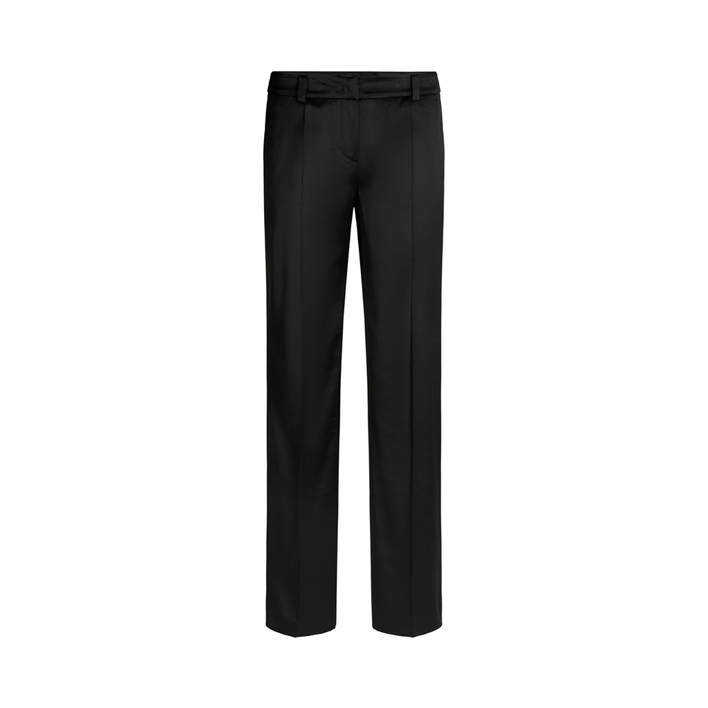 Woll-Gabardine-Marlene-Hose in Schwarz - im windsor. Online-Shop | windsor (DE)