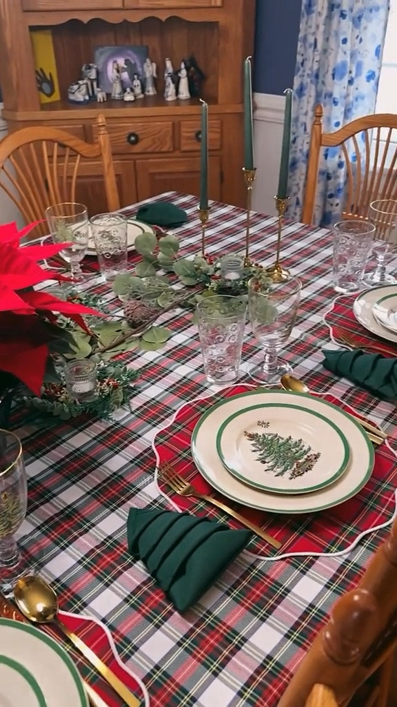 Christmas tablescape, Christmas table setting. All the Spode is on sale! 

#LTKSaleAlert #LTKHoliday #LTKHome