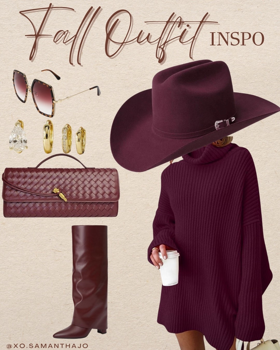 Fall outfit inspo
Fall fashion 2025
Autumn outfit ideas
Cozy fall style Sweater dress outfit
Casual fall outfit Oversized sweater dress
Knit sweater dress
Fall boots outfit Knee high boots Burgundy outfit Monochrome outfit fall
Turtleneck sweater dress
Wide brim hat Burgundy hat cowboy hat
Quilted clutch bag Gold hoop earrings Statement earrings Amazon Oversized sunglasses
Western chic outfit Minimalist fall fashion Elevated casual style
Trendy fall outfit
Neutral fall tones fall look


#LTKSeasonal #LTKStyleTip #LTKItBag