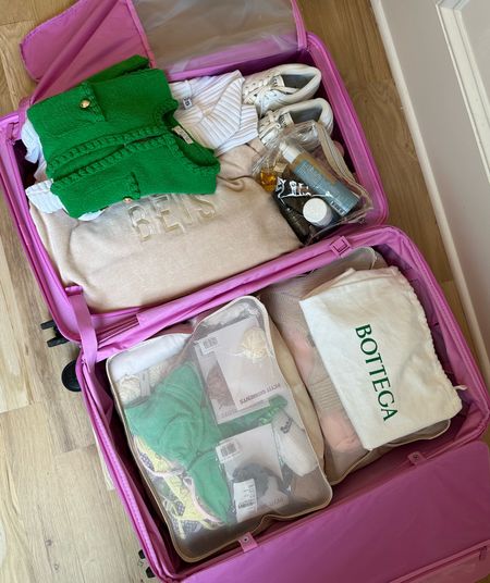 Packing cubes travel Amazon travel suitcase 