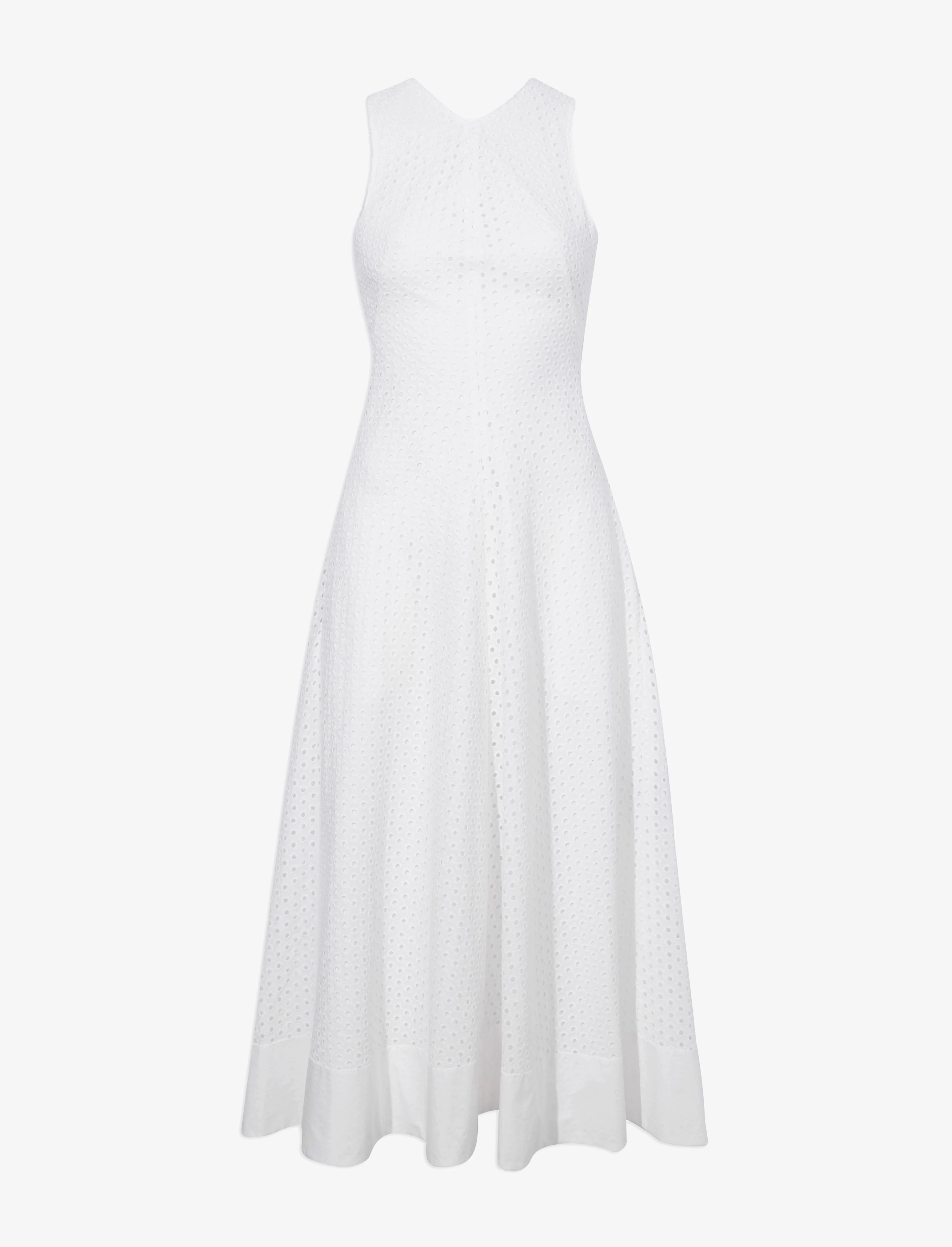 Juno Dress in Broderie Anglaise | Proenza Schouler LLC
