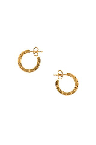 Logo Hoop Earrings | FWRD 