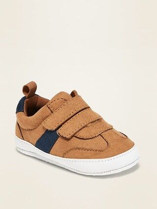 Faux-Suede Secure-Close Sneakers for Baby | Old Navy (US)