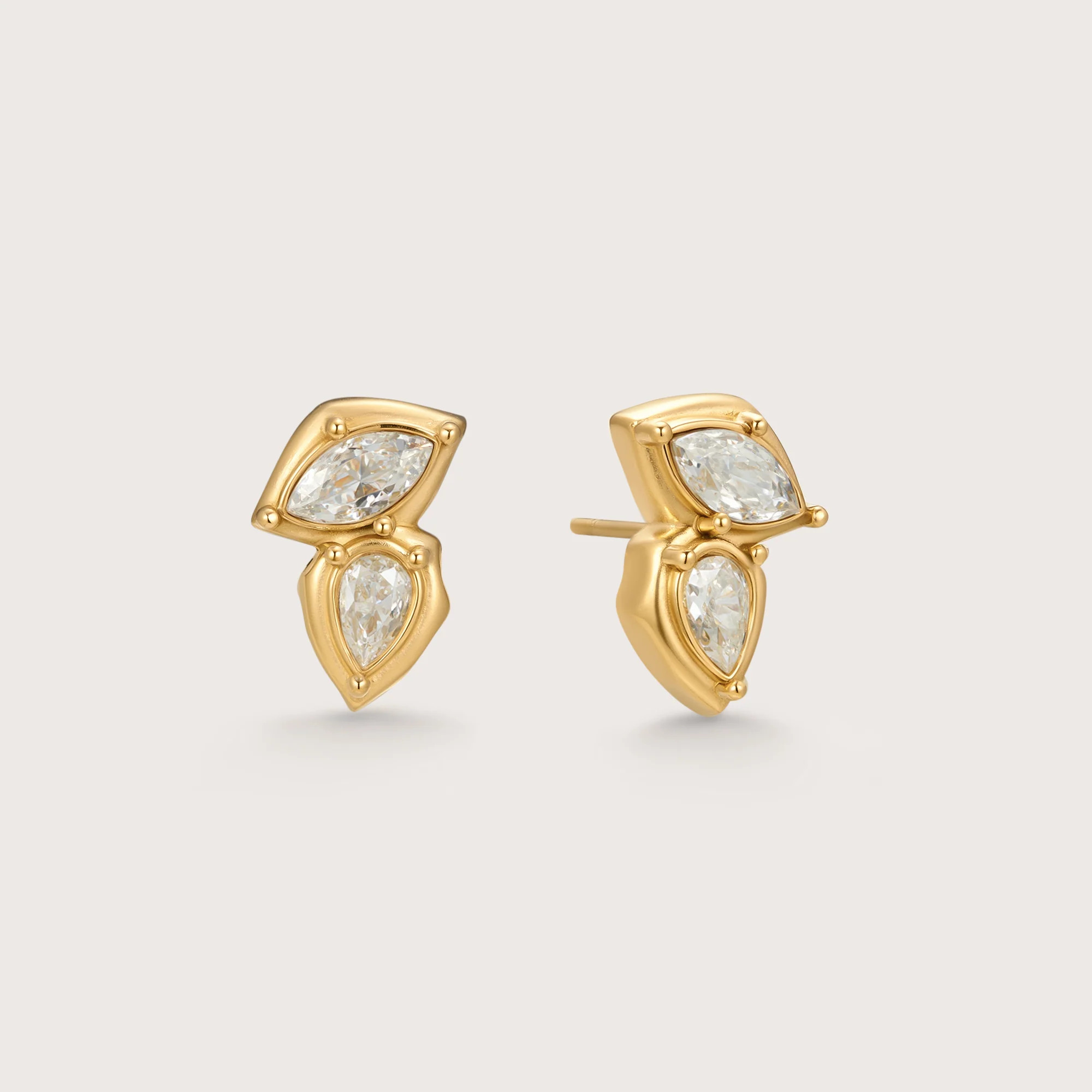 Cluster Duo Earrings | Saint Fatale