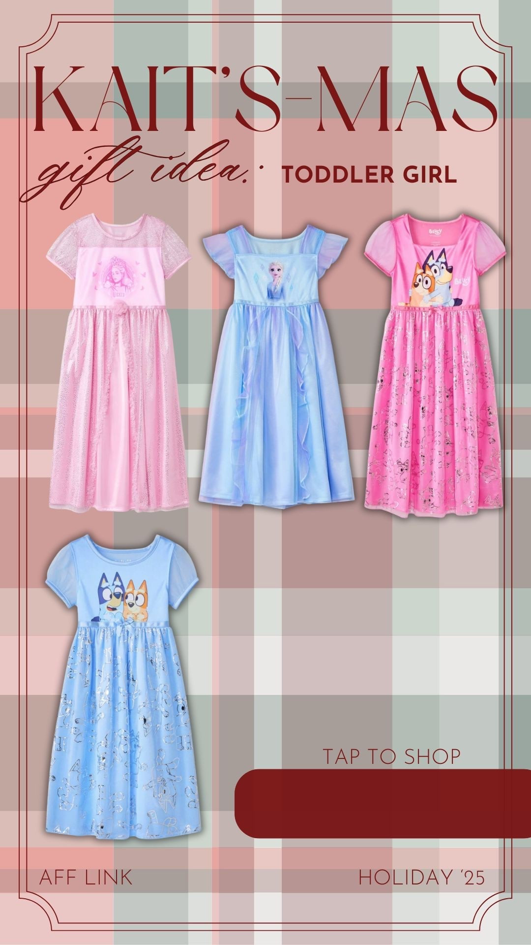 Gift idea for your toddler girl! We love these nightgowns for dress up! On sale right now 🫶🏻 

#LTKKids #LTKGiftGuide #LTKCyberWeek