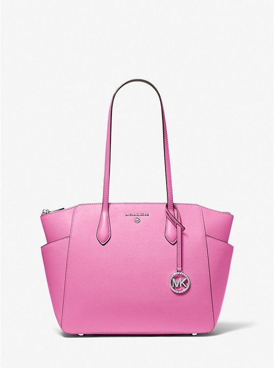 Marilyn Medium Saffiano Leather Tote Bag | Michael Kors US