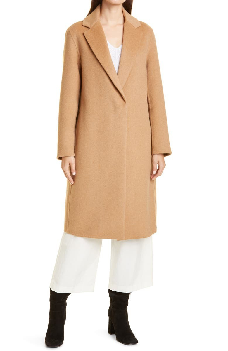 Women's Wool Blend Classic Coat | Nordstrom