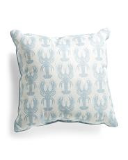22x22 Dentone Lobster Outdoor Pillow | TJ Maxx