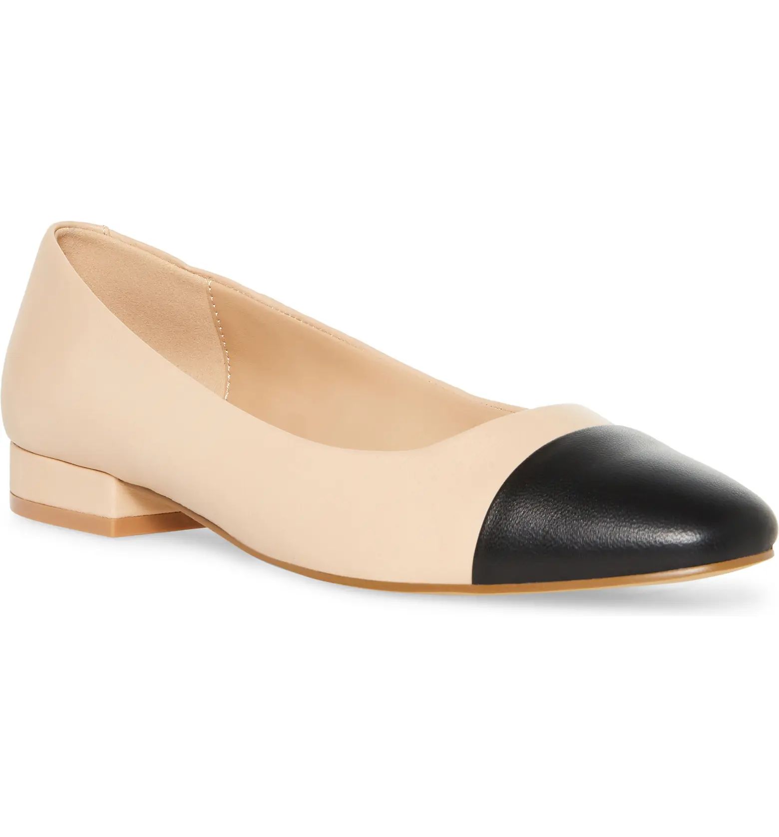 Blair Cap Toe Ballet Flat (Women) | Nordstrom