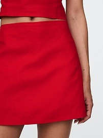 Linen-Blend Mini Skort | Gap | Gap (US)