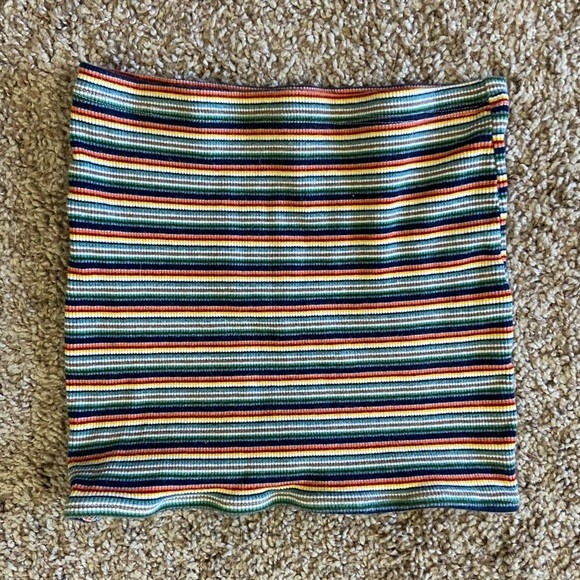 Brandy Melville Rainbow Striped Tube Top | Poshmark