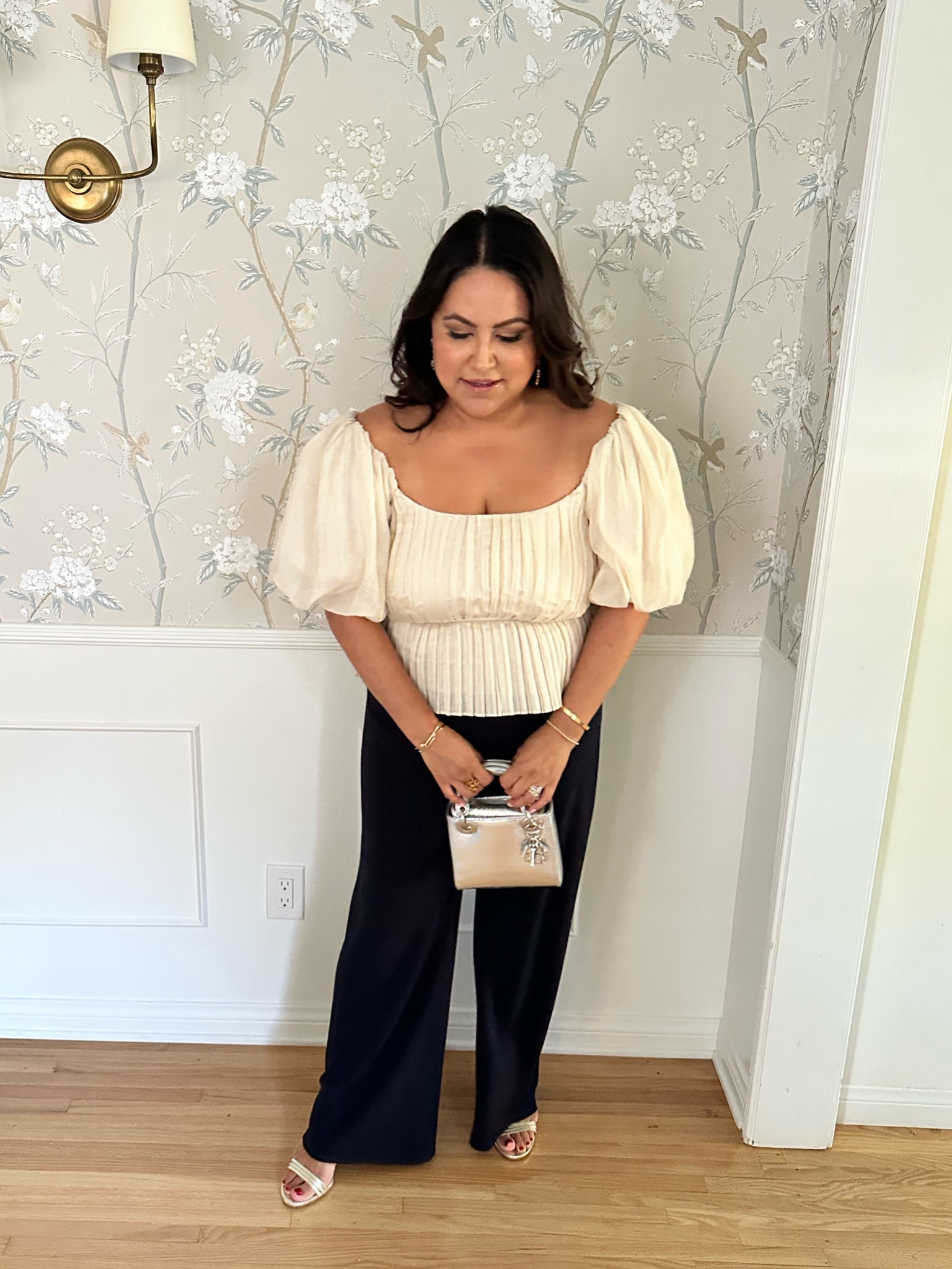 Party too and wide leg pants … the perfect combo. 

#LTKworkwear #LTKstyletip