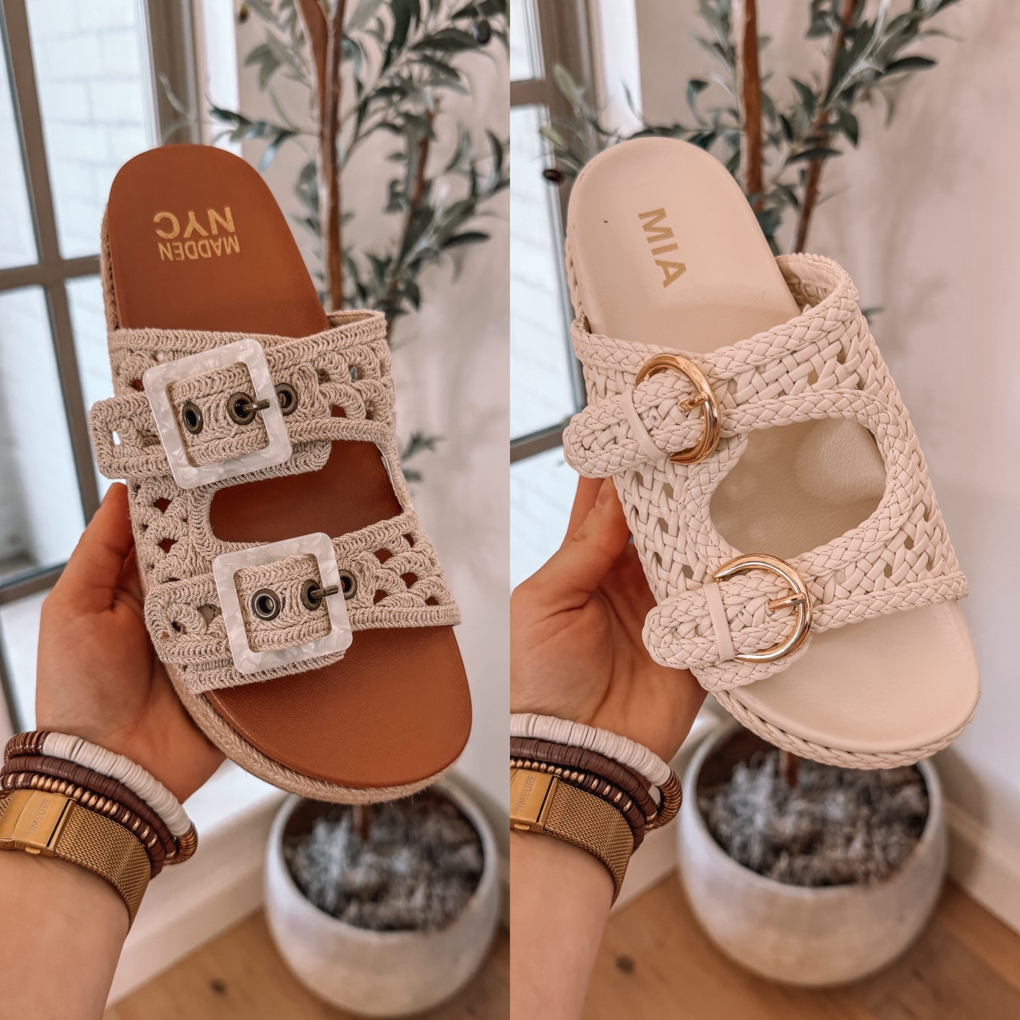 Walmart vs Nordstrom sandals! 

#LTKSeasonal #LTKSaleAlert