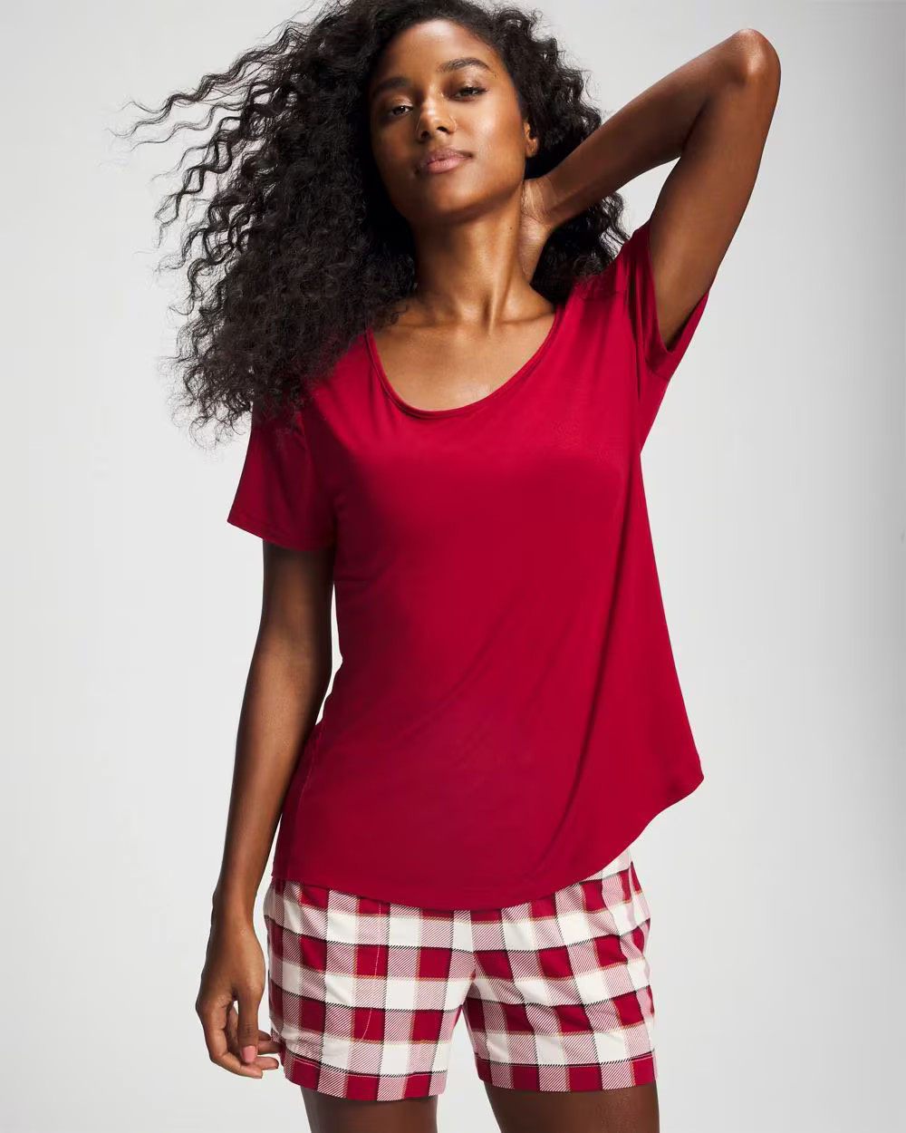 Packaged Short-Sleeve Short Pajama Set | Soma | SOMA