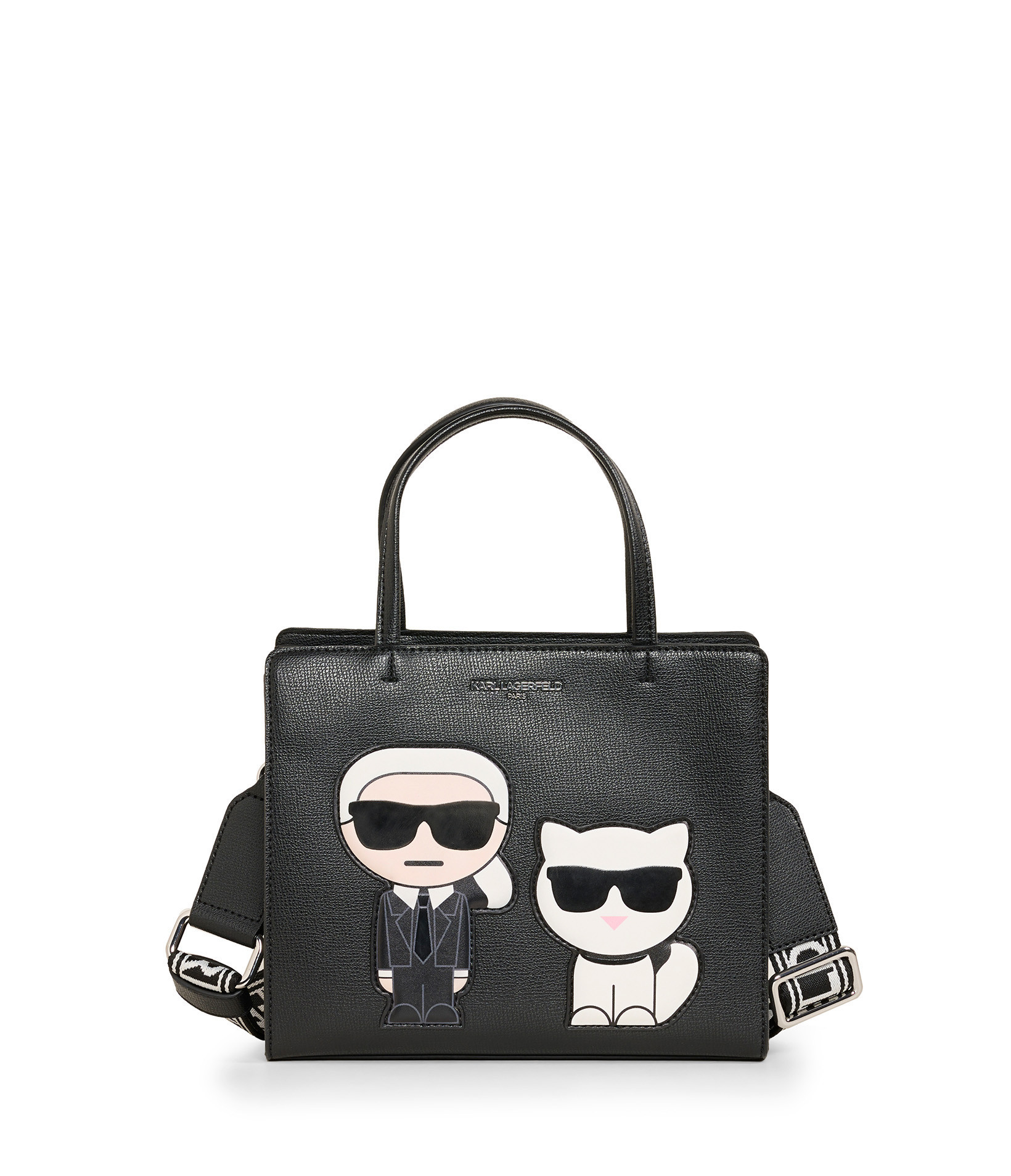 MAYBELLE ROUND HEAD DUO SATCHEL | Karl Lagerfeld Paris