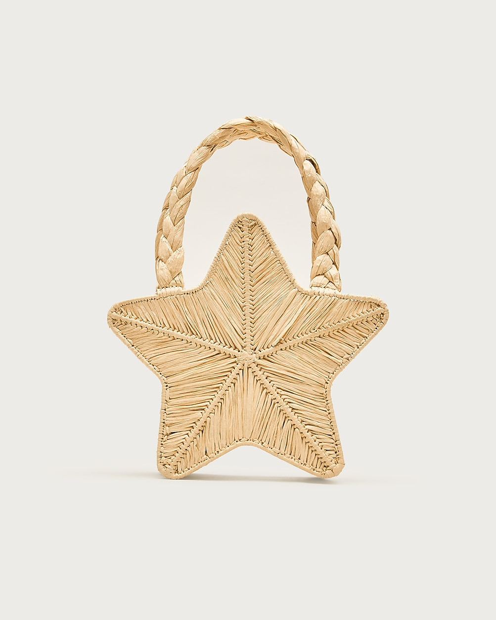 Handwoven straw starfish bag | J. Crew US