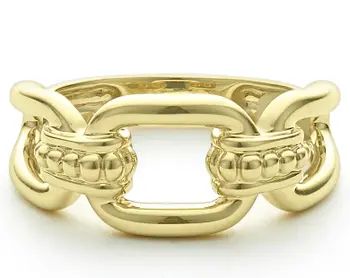 LAGOS Signature Caviar Oval Link Ring | Nordstrom | Nordstrom