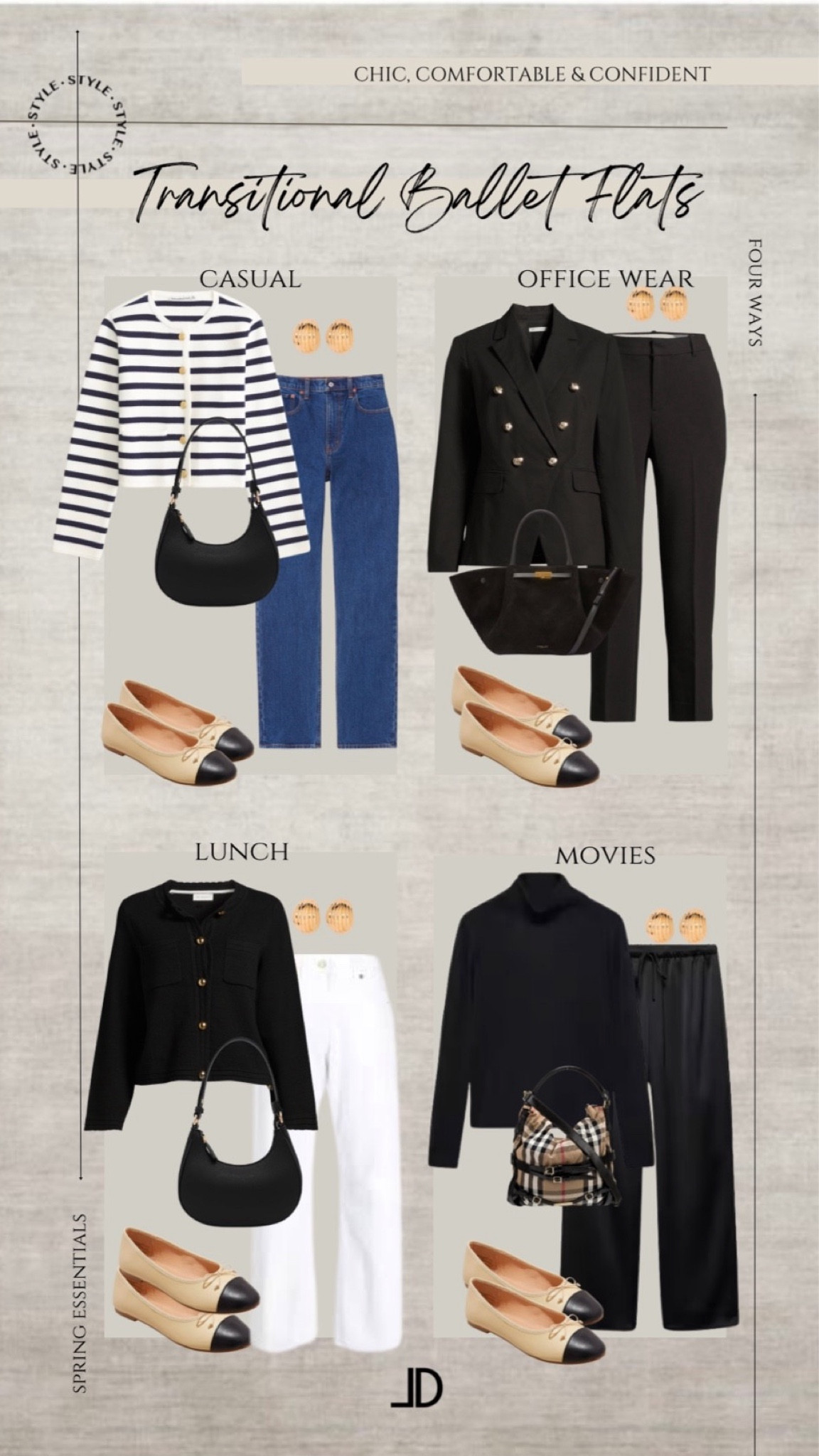 Winter outfit 
Spring outfit
Wardrobe essentials
Chanel ballet flat

"Helping You Feel Chic, Comfortable and Confident." -Lindsey Denver 🏔️ 


Professional work outfits, Work outfit ideas, Business casual for women, Business attire for women, Office wear for women, Women's work clothes, Cute work outfits, Work dresses, Work blouses, Work pants for women, Work skirts for women, Work jackets for women, Casual work outfits, Summer work outfits, Fall work outfits, Winter work outfits, Spring work outfits, Business formal attire, Professional attire for women, Black work pants, Interview attire for women, Business professional clothes, Women's business suits, Corporate attire for women, Women's office wear, Work heels, Flats for work, Work tote bags, Work accessories for women, Work jewelry, Work hairstyles for women, Women's work boots, Blazers for work, Work jumpsuits for women, Work rompers for women, Work overalls for women, Nursing work clothes, Teacher work outfits, Plus size work clothes, Petite work clothes.


Follow my shop @Lindseydenverlife on the @shop.LTK app to shop this post and get my exclusive app-only content!

#liketkit 
@shop.ltk
https://liketk.it/4v9GE

Follow my shop @Lindseydenverlife on the @shop.LTK app to shop this post and get my exclusive app-only content!

#liketkit #LTKfindsunder50 #LTKmidsize #LTKover40
@shop.ltk
https://liketk.it/4v9Y2