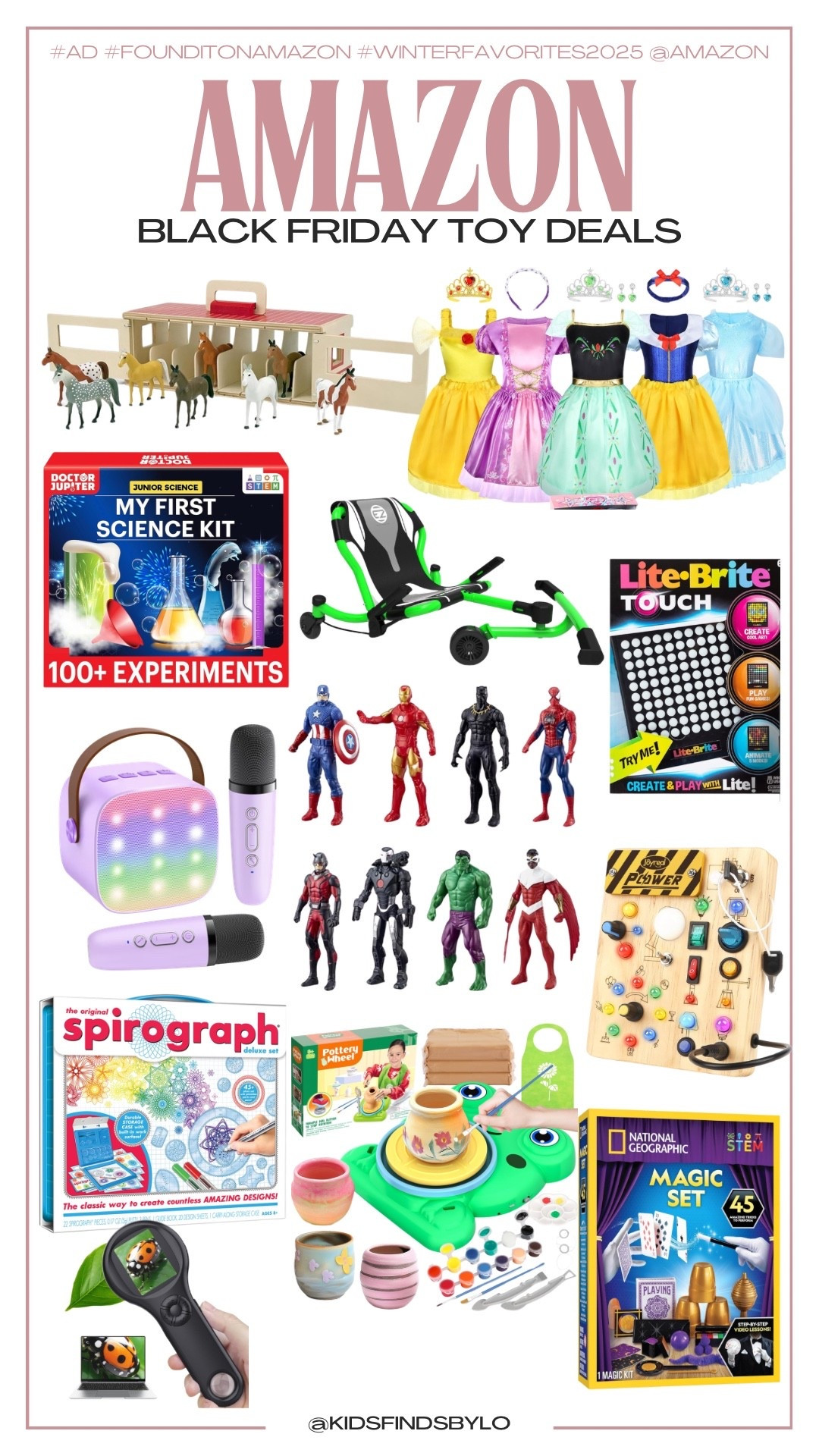 Amazon Black Friday toy deals are live!! So many great gift ideas on sale! 💥 @amazon #ad #founditonamazon #winterfavorites2025

#LTKGiftGuide #LTKKids #LTKCyberWeek