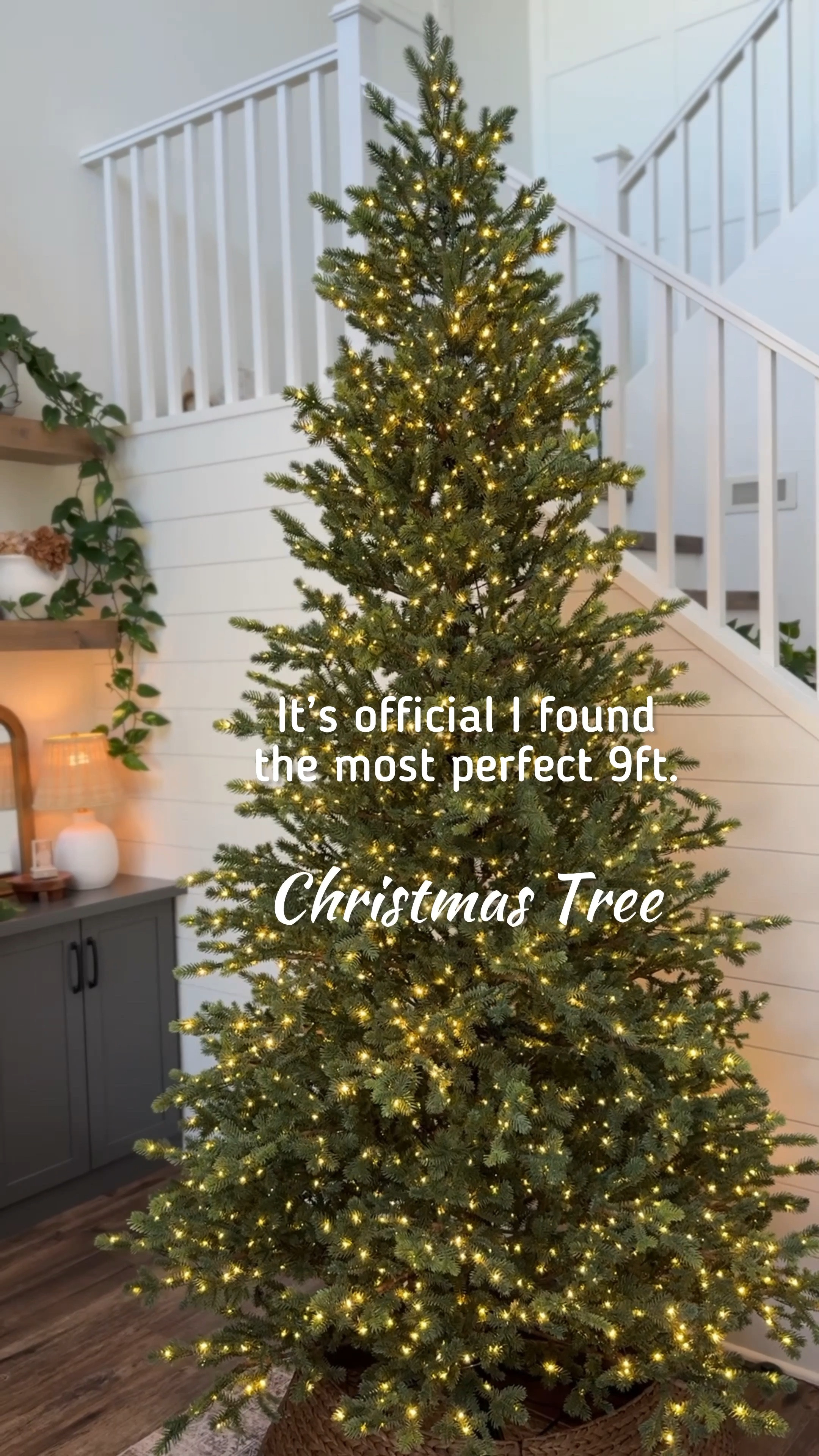 Elegant Grand Fir Christmas Tree 🎄 9ft 
Gorgeous twinkle tree 

#LTKHoliday #LTKHome #LTKSeasonal