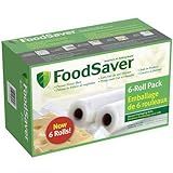 FoodSaver 6-Roll Packaging Rolls | Amazon (US)