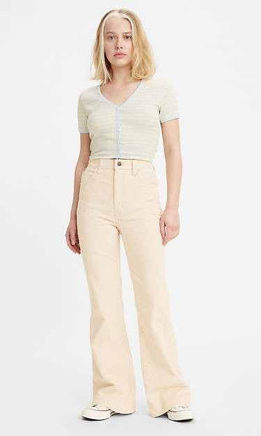 70's High Rise Flare Corduroy Women's Jeans | Levi's (CA)
