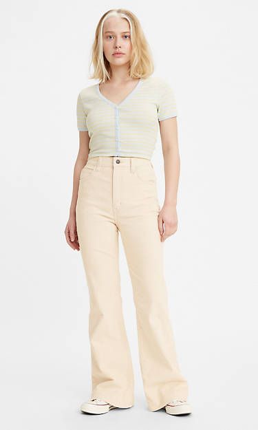 70's High Rise Flare Corduroy Women's Jeans | LEVI'S (US)