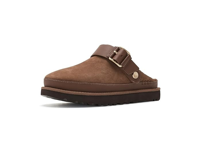 UGG Goldenstar Villa Clogs Women's Shoes Chestnut : 10 B - Medium, Leather/Nubuck | Zappos.com