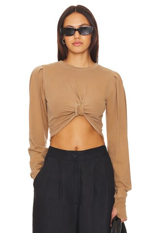 Tularosa Green Zola Top in Sand from Revolve.com | Revolve Clothing (Global)