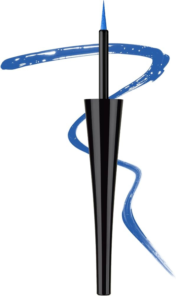 wet n wild MegaLiner Liquid Eyeliner Blue Voltage Blue | Amazon (US)