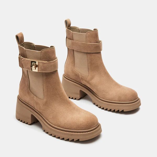 GATES TAUPE SUEDE | Steve Madden (Canada)