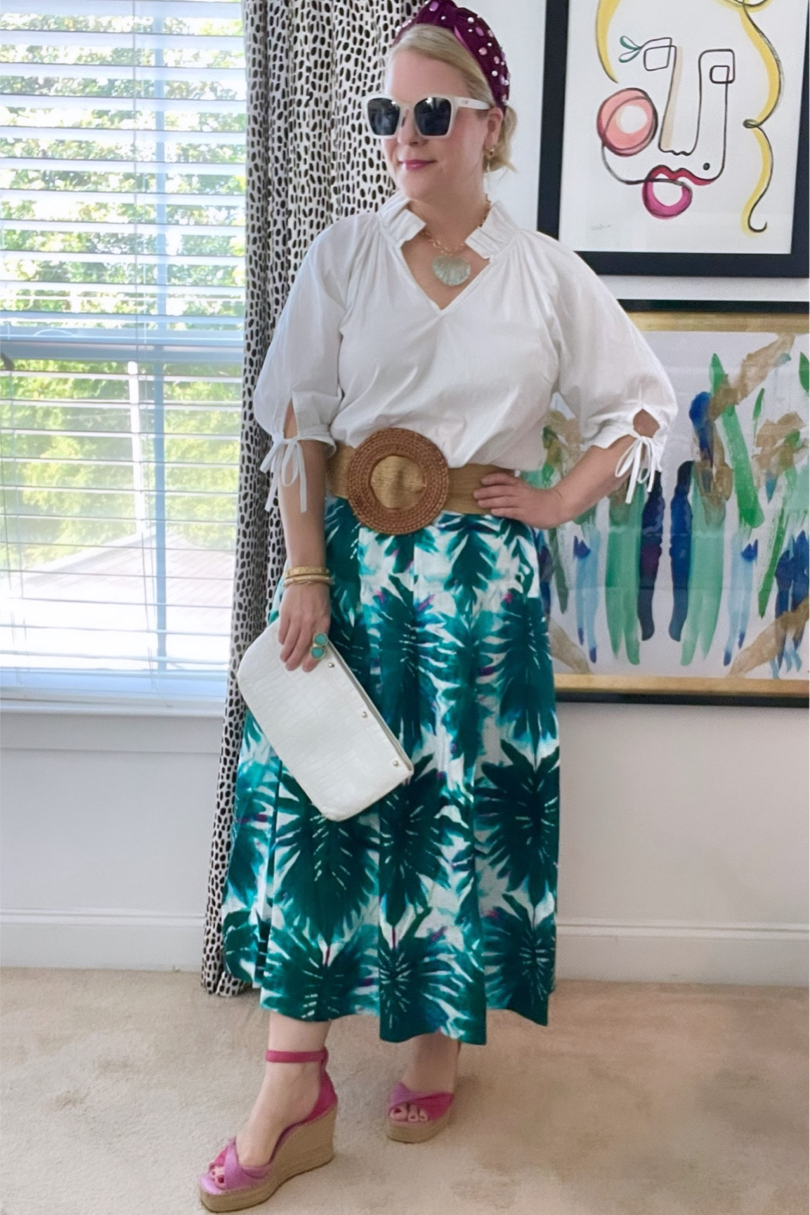 Pretty lunch event with my girlies.