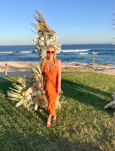 Orange dress from Lulus 🧡 destination wedding guest dress 🧡 Cabo San Lucas, Mexico 🧡

#LTKwedding #LTKtravel #LTKfindsunder100