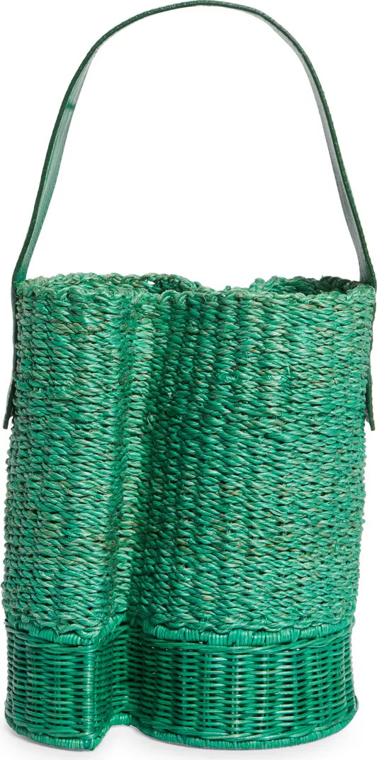 Sacai Small S-Basket Woven Raffia | Nordstrom | Nordstrom