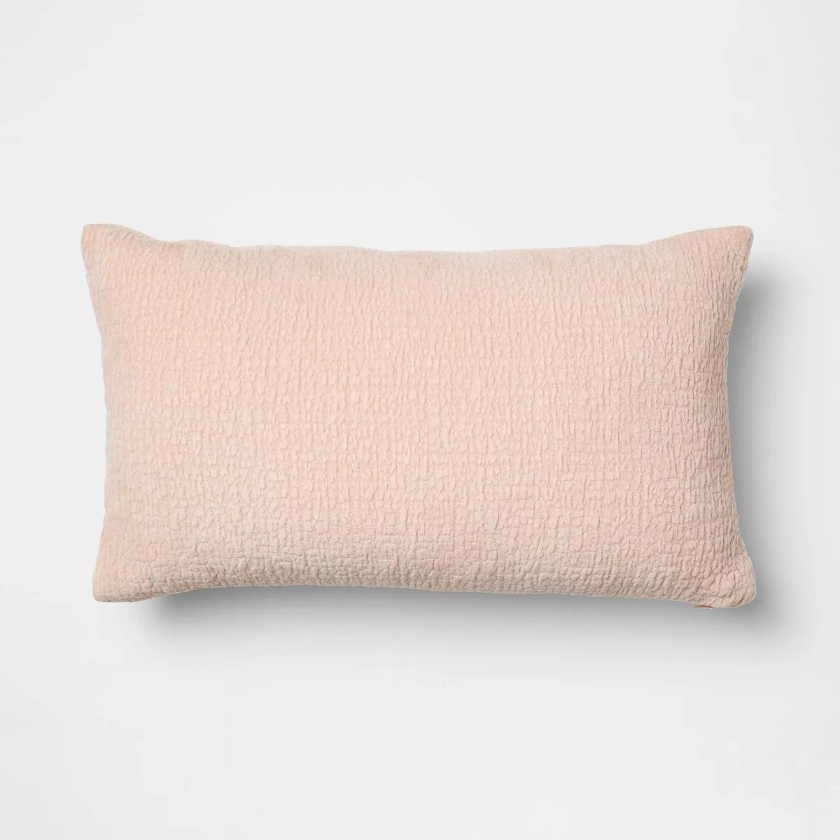 Lumbar Textured Velvet Peach - Threshold™ designed with Studio McGee | Target