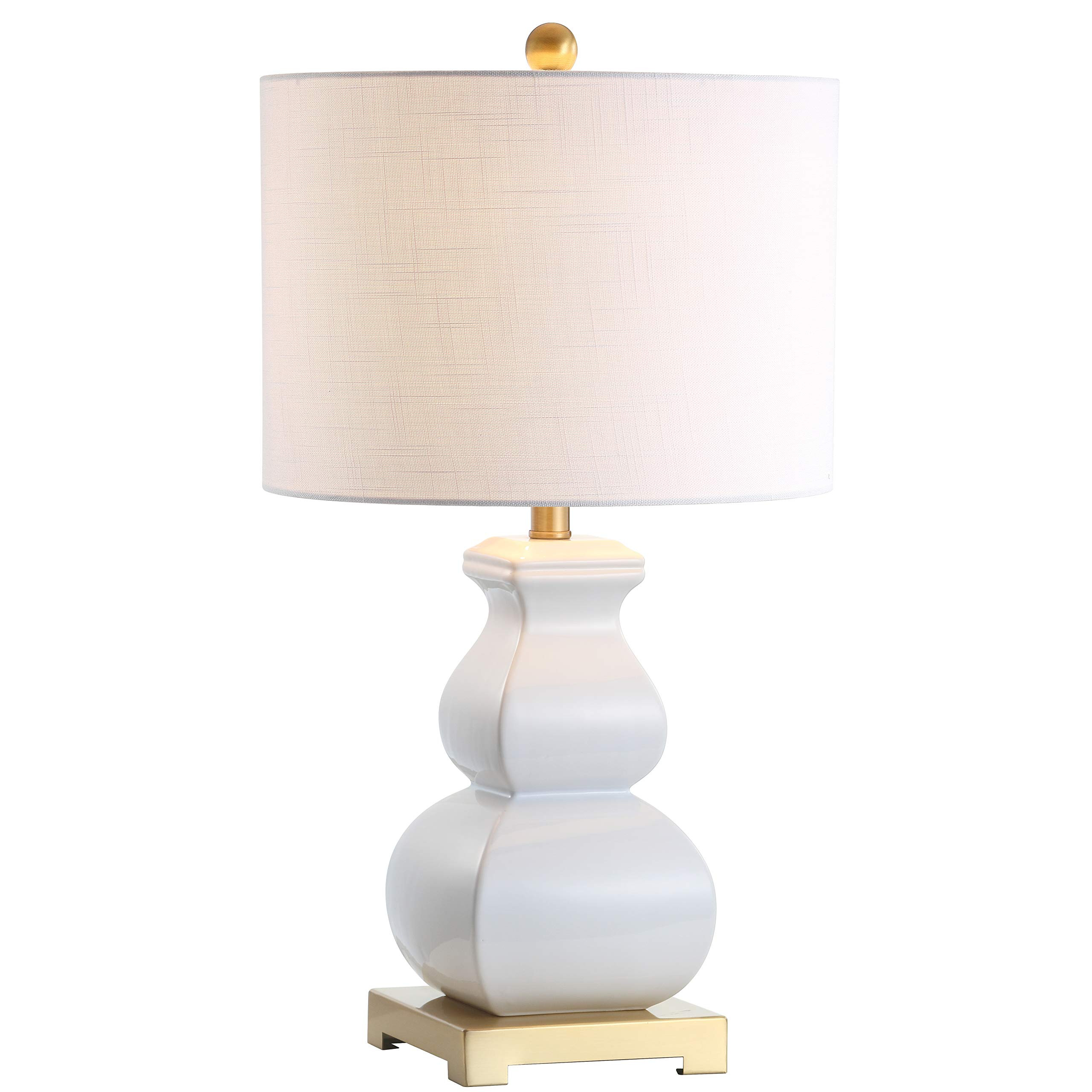 JONATHAN Y JYL3049B Vienna 25.5" Ceramic LED Table Lamp Contemporary Transitional Bedside Desk Ni... | Amazon (US)