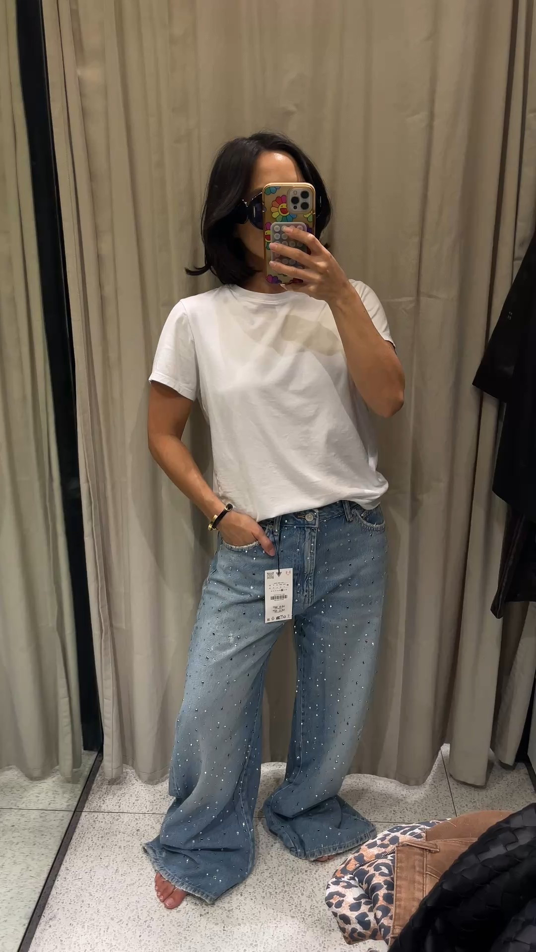 You guys these are so good! The rhinestones and the studs are gorgeous! They didn’t have my size, I’m wearing a size 4 clearly Very big on me. 

#LTKFindsUnder100 #LTKStyleTip #LTKHoliday