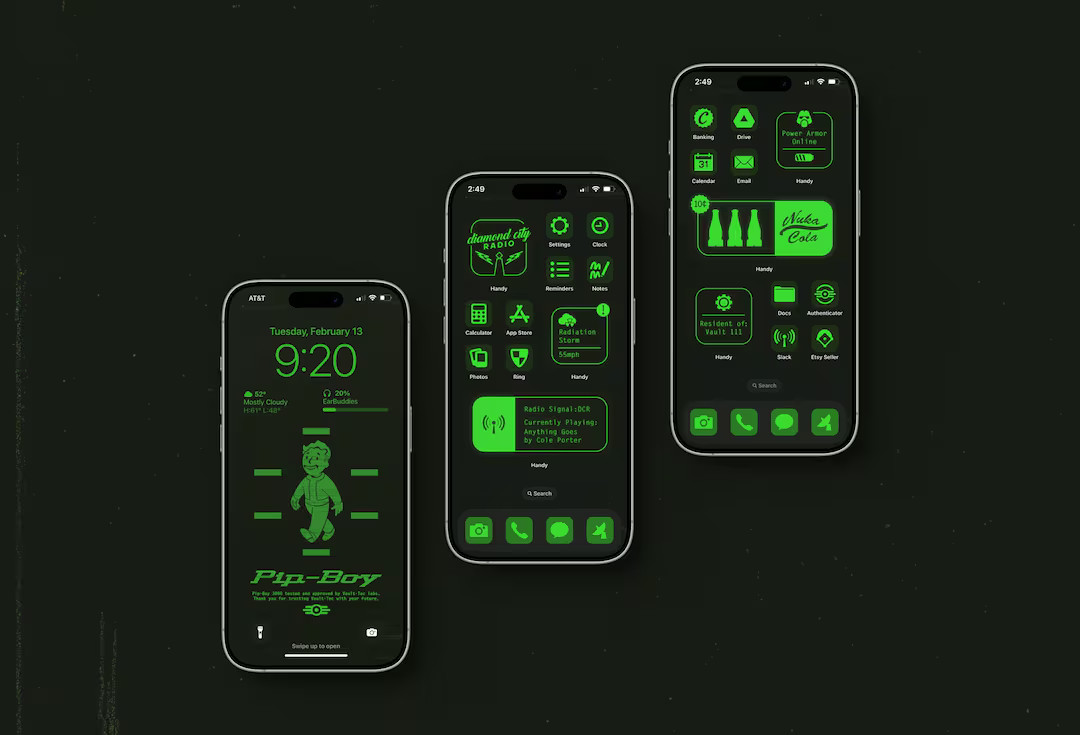 Pip-boy 3000 Ios Theme - Etsy | Etsy (US)